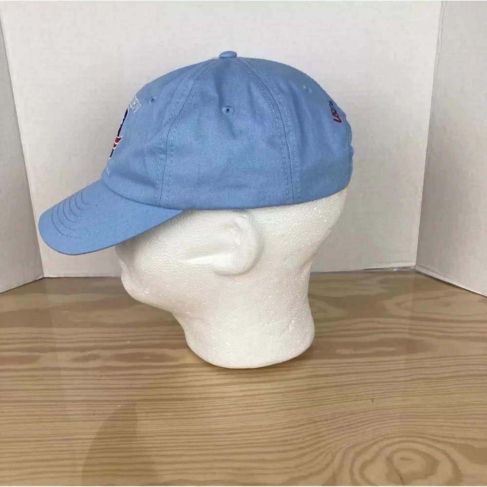 Pebble Beach 2019 U.S. Open Hat Strapback Golf Blue Cap Tree Logo USGA Member